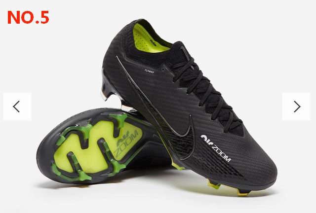 Nike Mercurial Vapor XV FG Men's Shoes Black Green White;